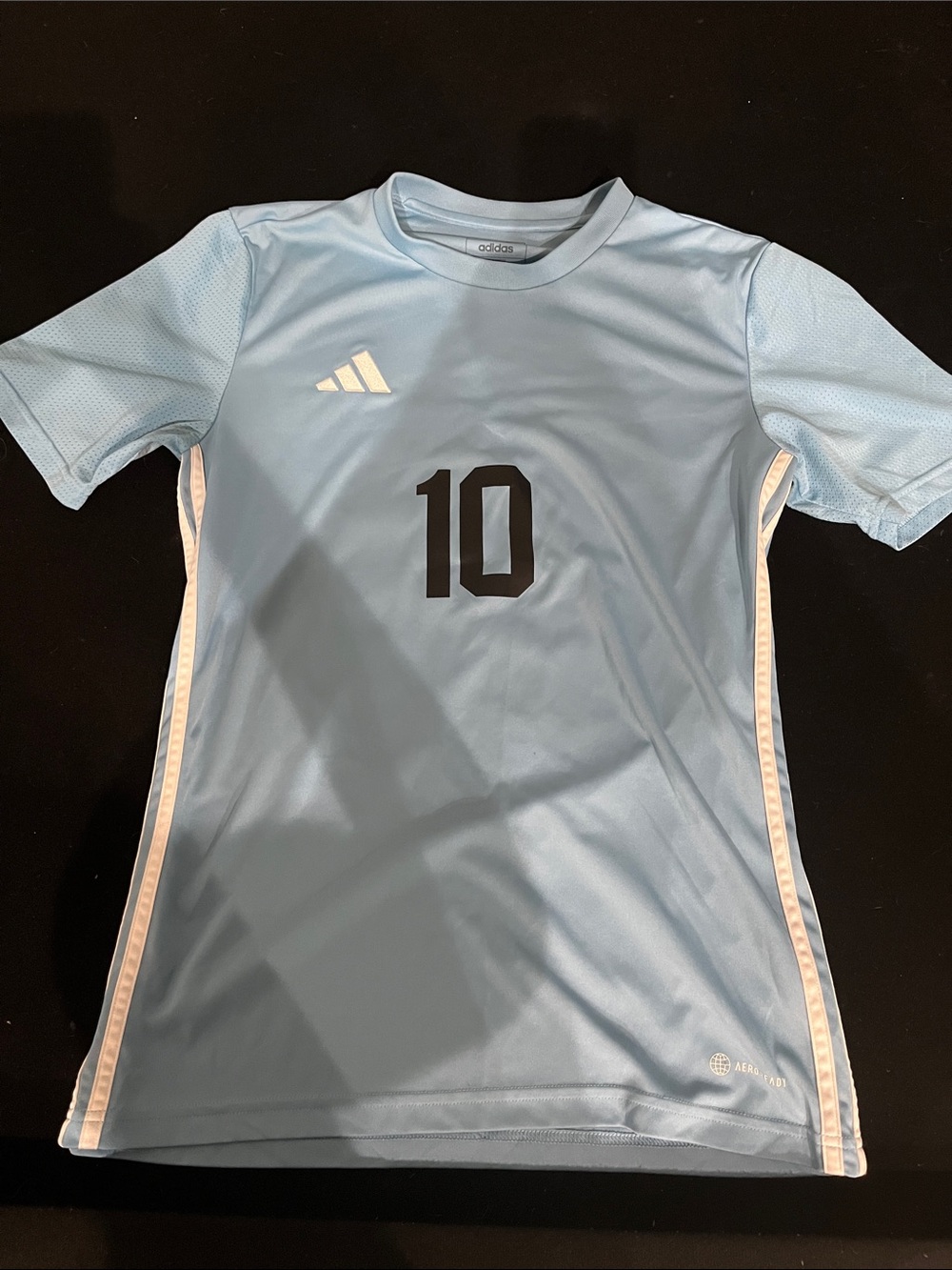 Adidas blue Messi jersey